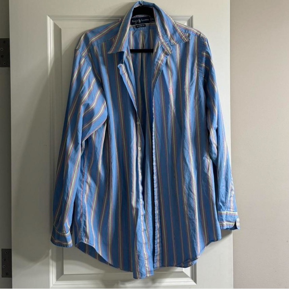 Ralph Lauren Classic Fit Multicolor Striped Shirt